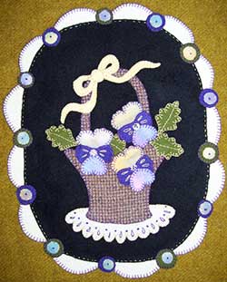 Pansy Basket