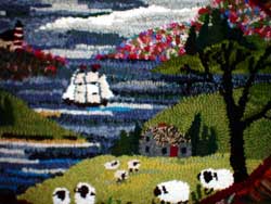 Rindy's Seascape - detail