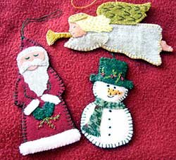 Santa, SNowman, & Angel Patterns
