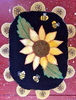 Sunflower Oval