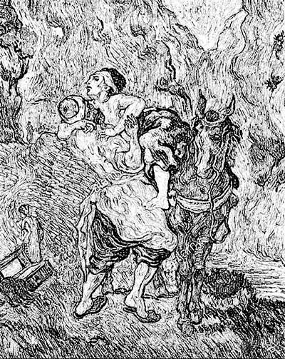 black and white poster